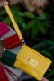 Zoozie Bags Cartera para Mujer de Piel PU Amarilla